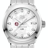 Florida State University TAG Heuer Diamond Dial LINK for Women