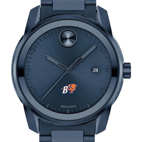 Bucknell University Men's Movado BOLD Blue Ion with Date Window - Image 1