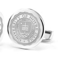 University of Notre Dame Cufflinks in Sterling Silver - Image 2