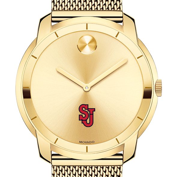 St. John's University Men's Movado Gold Bold 44