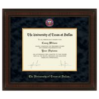 UT Dallas Diploma Frame - Excelsior