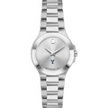 Yale Women's Movado Collection Stainless Steel Watch with Silver Dial - Image 2