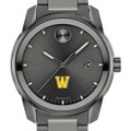 Williams College Men's Movado BOLD Gunmetal Grey with Date Window - Image 1