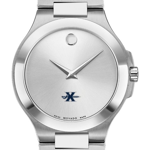 Xavier Men's Movado Collection Stainless Steel Watch with Silver Dial - Image 1