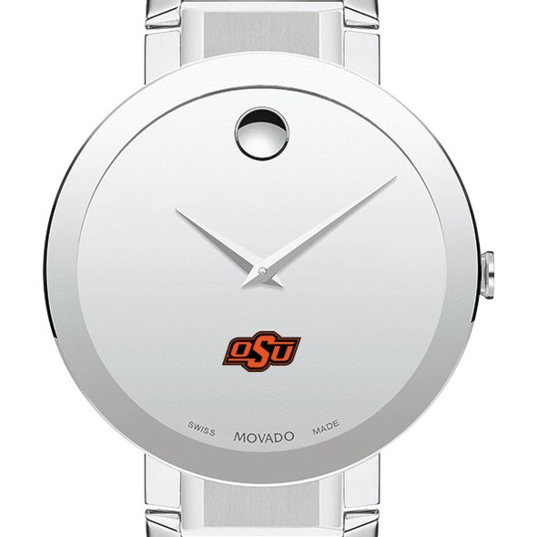 Oklahoma State University Men's Movado Sapphire Museum with Bracelet