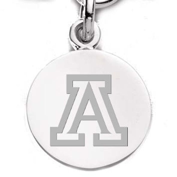 University of Arizona Sterling Silver Charm - Image 1