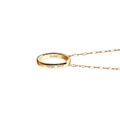Duke Monica Rich Kosann "Carpe Diem" Poesy Ring Necklace in Gold - Image 3