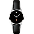 Auburn University Women's Movado Museum with Leather Strap - Image 2