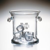 MS State Glass Ice Bucket by Simon Pearce