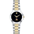LSU Women's Movado Collection Two-Tone Watch with Black Dial - Image 2