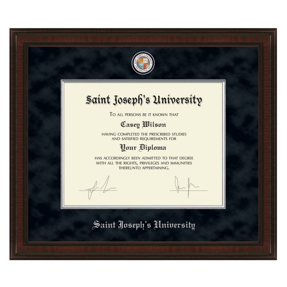 Saint Joseph's Diploma Frame - Excelsior - Image 1