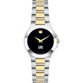 SLU Women's Movado Collection Two-Tone Watch with Black Dial - Image 2