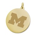 Michigan 14K Gold Charm - Image 1