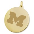Michigan 14K Gold Charm - Image 2