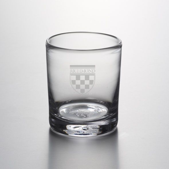 University of Richmond Double Old Fashioned Glass by Simon Pearce