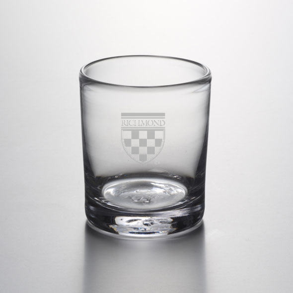 University of Richmond Double Old Fashioned Glass by Simon Pearce