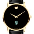 Tulane Men's Movado Gold Museum Classic Leather - Image 1