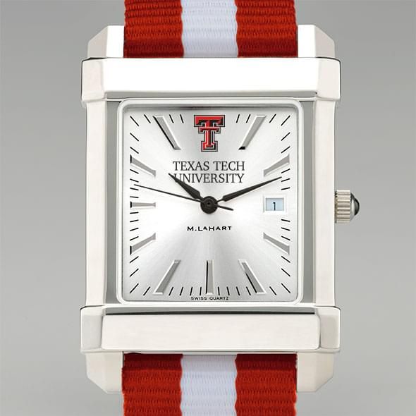 Texas Tech Collegiate Watch with NATO Strap for Men - Image 1
