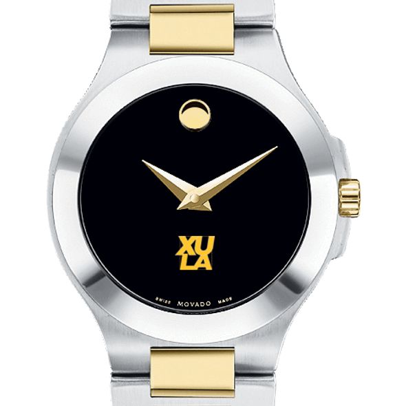 XULA Women's Movado Collection Two-Tone Watch with Black Dial - Image 1
