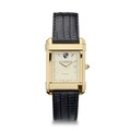 St. Lawrence Men's Gold Quad with Leather Strap - Image 2