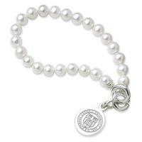 Cornell Pearl Bracelet with Sterling Silver Charm