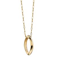 BC Monica Rich Kosann Poesy Ring Necklace in Gold