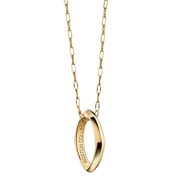 BC Monica Rich Kosann Poesy Ring Necklace in Gold - Image 1