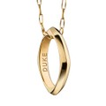 Duke Monica Rich Kosann Poesy Ring Necklace in Gold - Image 1