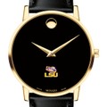 LSU Men's Movado Gold Museum Classic Leather - Image 1