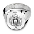 US Naval Academy Sterling Silver Oval Signet Ring - Image 1
