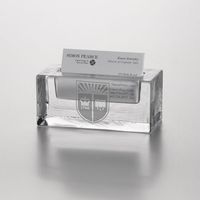 Rutgers Glass Business Cardholder by Simon Pearce