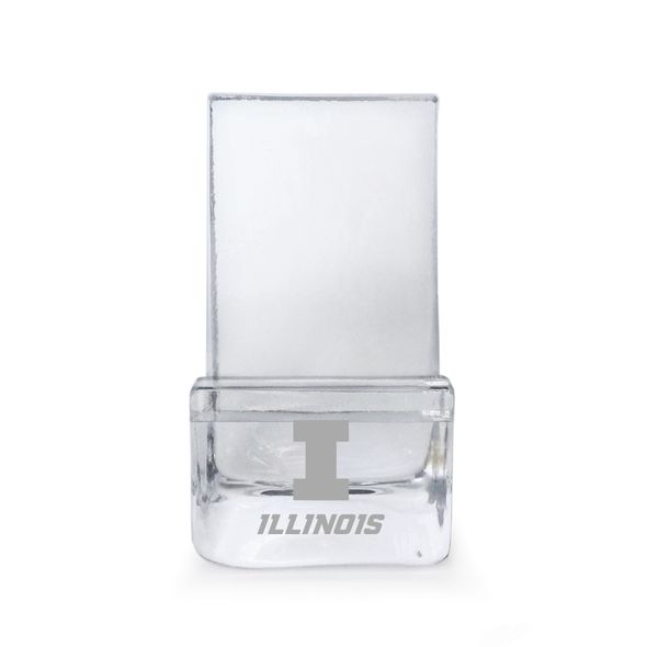 Illinois Glass Phone Holder by Simon Pearce - Image 1