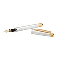St. Thomas Fountain Pen in Sterling Silver with Gold Trim - Image 1