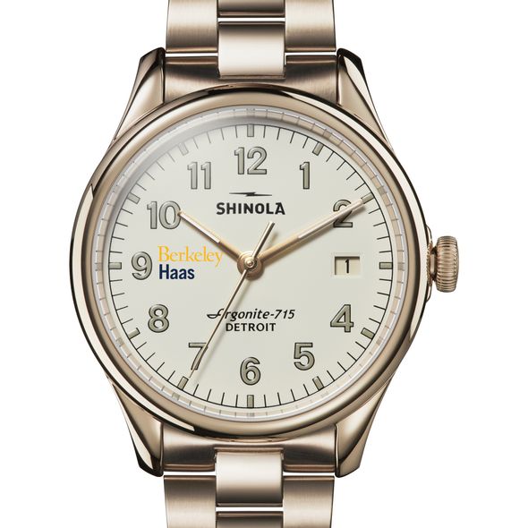 Berkeley Haas Shinola Watch, The Vinton 38mm Ivory Dial - Image 1