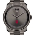 click to view Indiana University Men's Movado BOLD Gunmetal Grey - Image 1