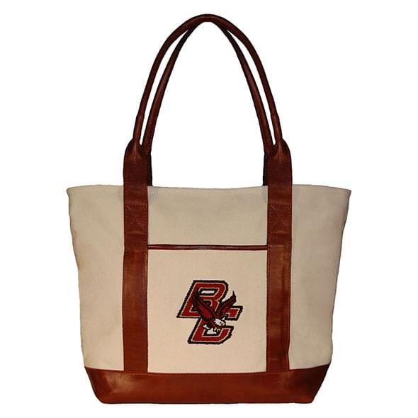 Boston College Needlepoint Tote