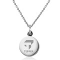 Tepper Necklace with Charm in Sterling Silver - Image 1