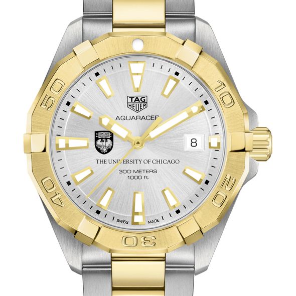 University of Chicago Men's TAG Heuer Two-Tone Aquaracer