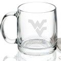 West Virginia University 13 oz Glass Coffee Mug - Image 2