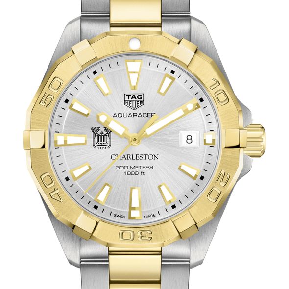 College of Charleston Men's TAG Heuer Two-Tone Aquaracer