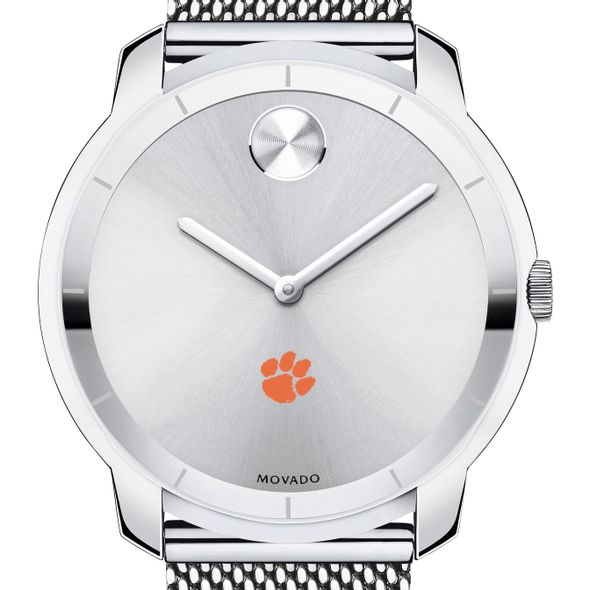 Clemson Men's Movado Stainless Bold 44