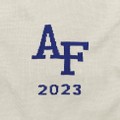 USAFA Class of 2023 Ivory and Royal Blue Sweater by M.LaHart - Image 2