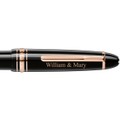 William & Mary Montblanc Meisterstück LeGrand Ballpoint Pen in Red Gold - Image 2