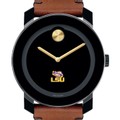 Louisiana State University Men's Movado BOLD with Brown Leather Strap - Image 1