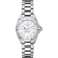 click to view Gonzaga Women's TAG Heuer Steel Aquaracer w MOP Dial - Image 2
