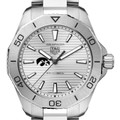 Iowa Men's TAG Heuer Steel Aquaracer with Silver Dial - Image 1