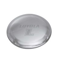 Loyola Glass Dome Paperweight by Simon Pearce
