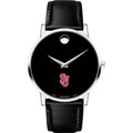 St. John's Men's Movado Museum with Leather Strap - Image 2