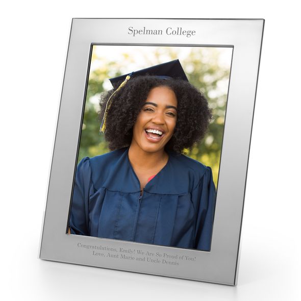 Spelman Polished Pewter 8x10 Picture Frame - Image 1