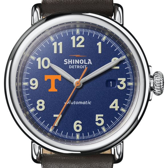 Tennessee Shinola Watch, The Runwell Automatic 45mm Royal Blue Dial - Image 1